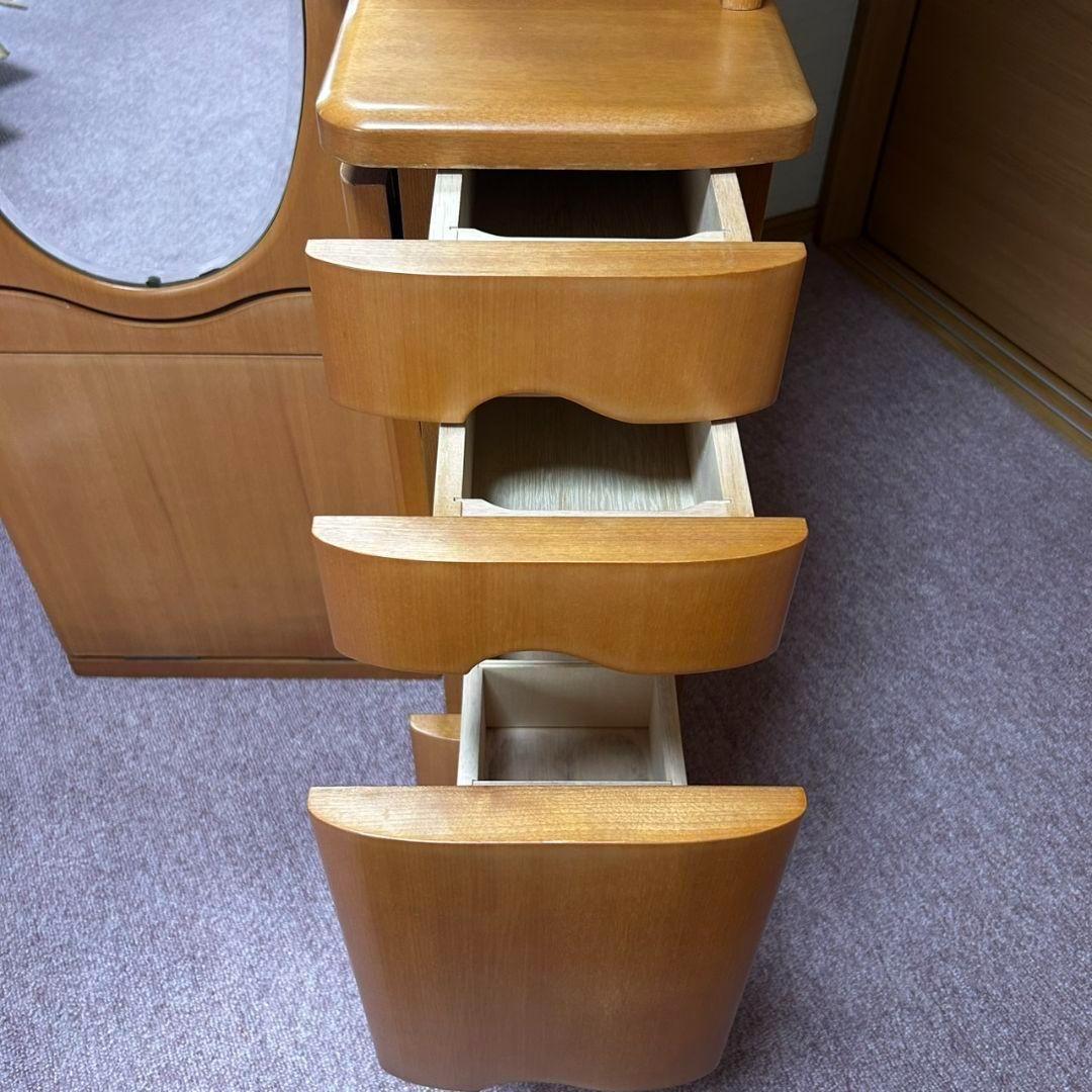 大塚科学　大塚家具　ドレッサー　鏡台　姿見　化粧台　収納テーブル