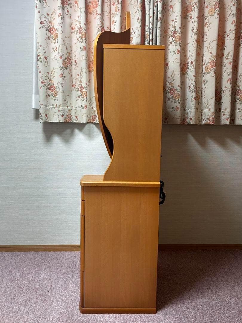 大塚科学　大塚家具　ドレッサー　鏡台　姿見　化粧台　収納テーブル