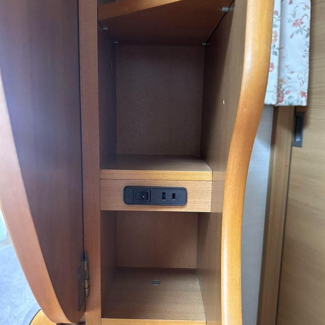 大塚科学　大塚家具　ドレッサー　鏡台　姿見　化粧台　収納テーブル