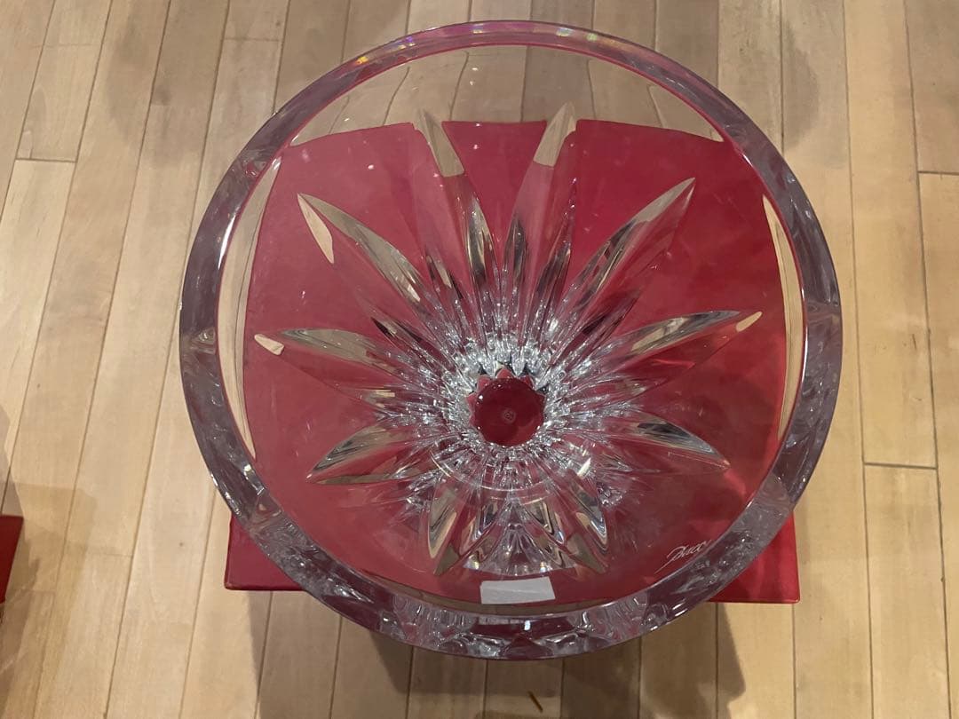 バカラ　baccara ポリニャック　ブリジット　花瓶　特大　25㎝