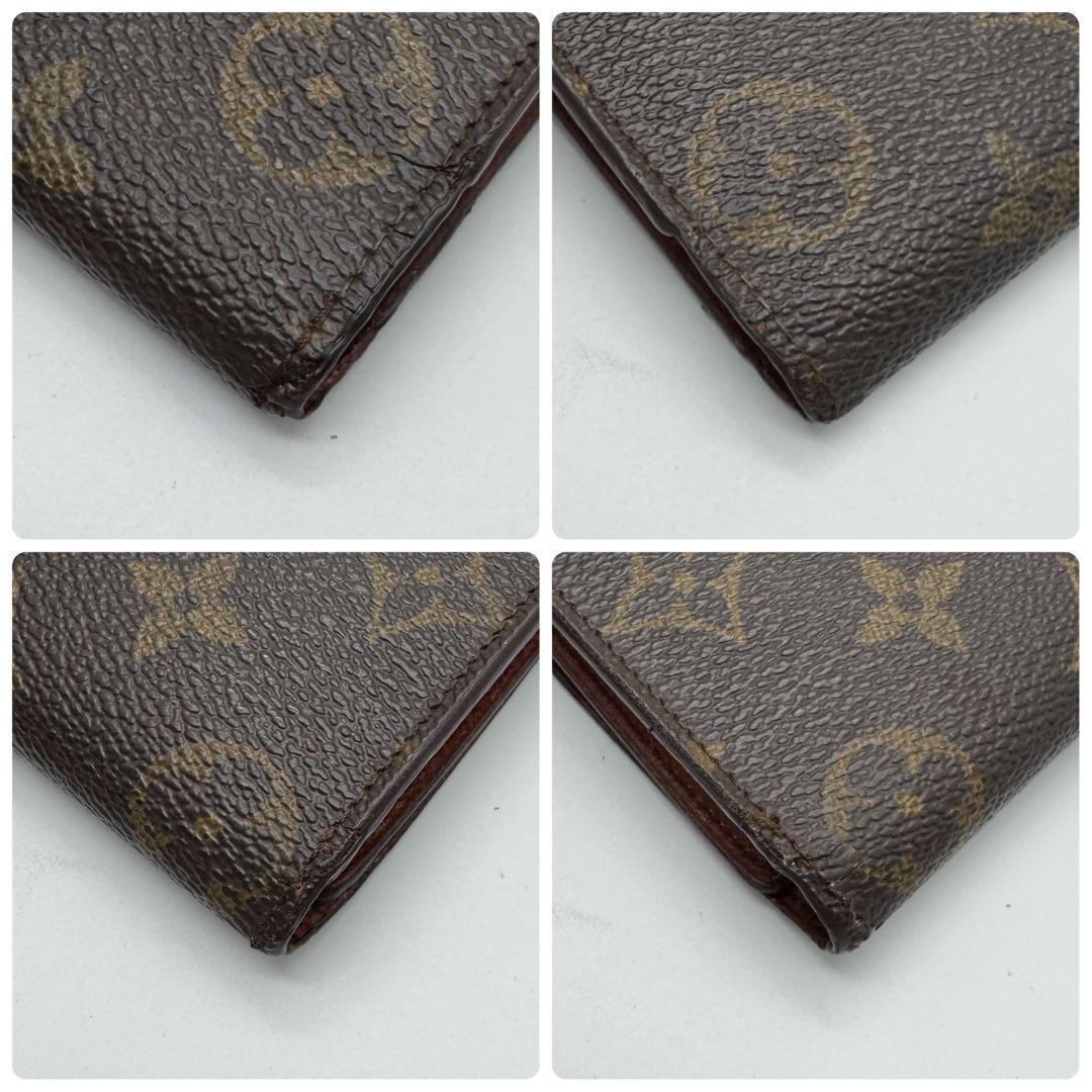 美品✨️ルイヴィトン　モノグラム　インターナショナル　三つ折り財布　財布