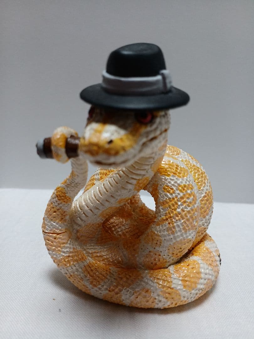 朝隈俊男さん　2013年　干支指人形　巳　み　フィギュア　７センチ　サイン入り