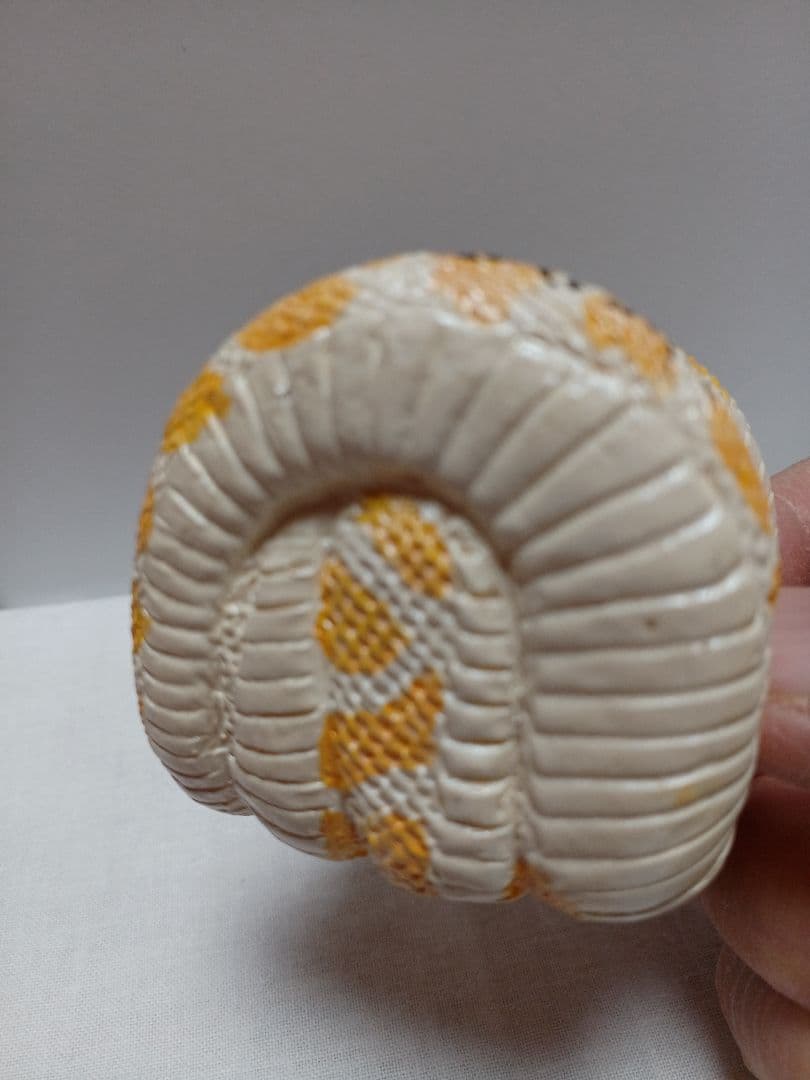 朝隈俊男さん　2013年　干支指人形　巳　み　フィギュア　７センチ　サイン入り