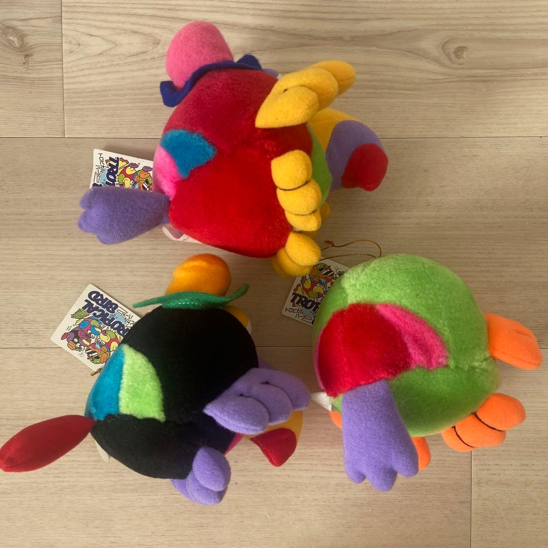 トロピカルバード　ぬいぐるみ　1992年　レトロ　非売品　希少レア　当時物　昭和