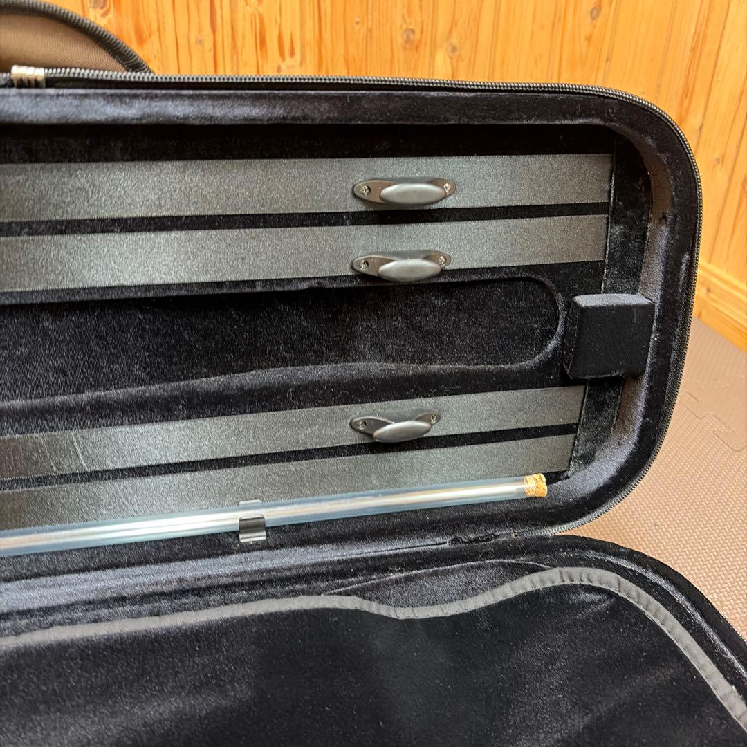 Super Light バイオリン ケース 4/4サイズ ブラウン 軽量