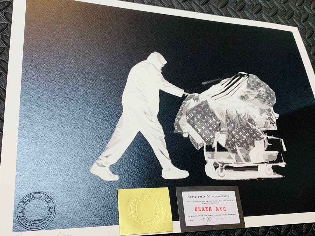 売約済！世界限定正規品DEATH NYC ポップアート ルイヴィトン