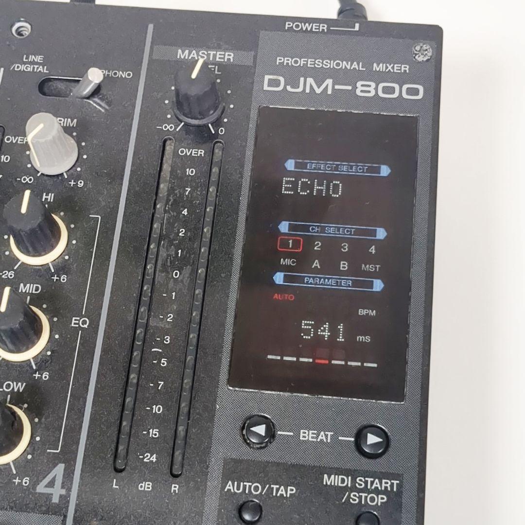 【現状品】パイオニア Pioneer DJM-800 ミキサー音響機器