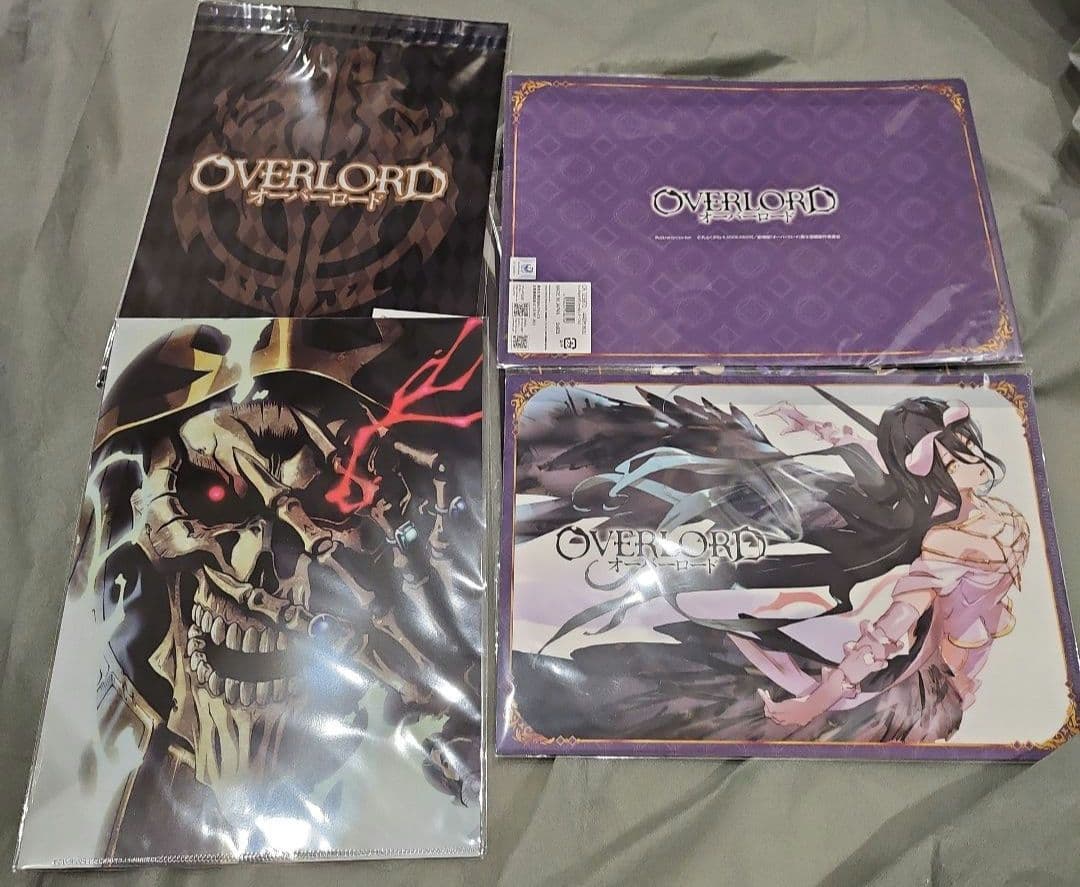 オーバーロード クリアファイル セット 新品・未使用