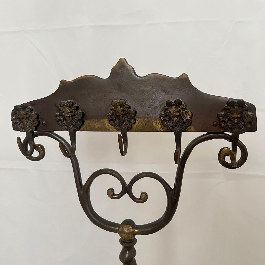 再値下げ❗️希少 アンティーク 真鍮製ファイヤーツール 暖炉 薪ストーブ