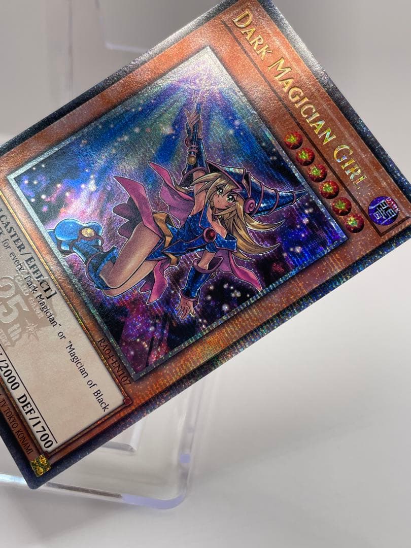 EU版 25th ブラックマジシャンガール イラスト違い クオシク 遊戯王 ②