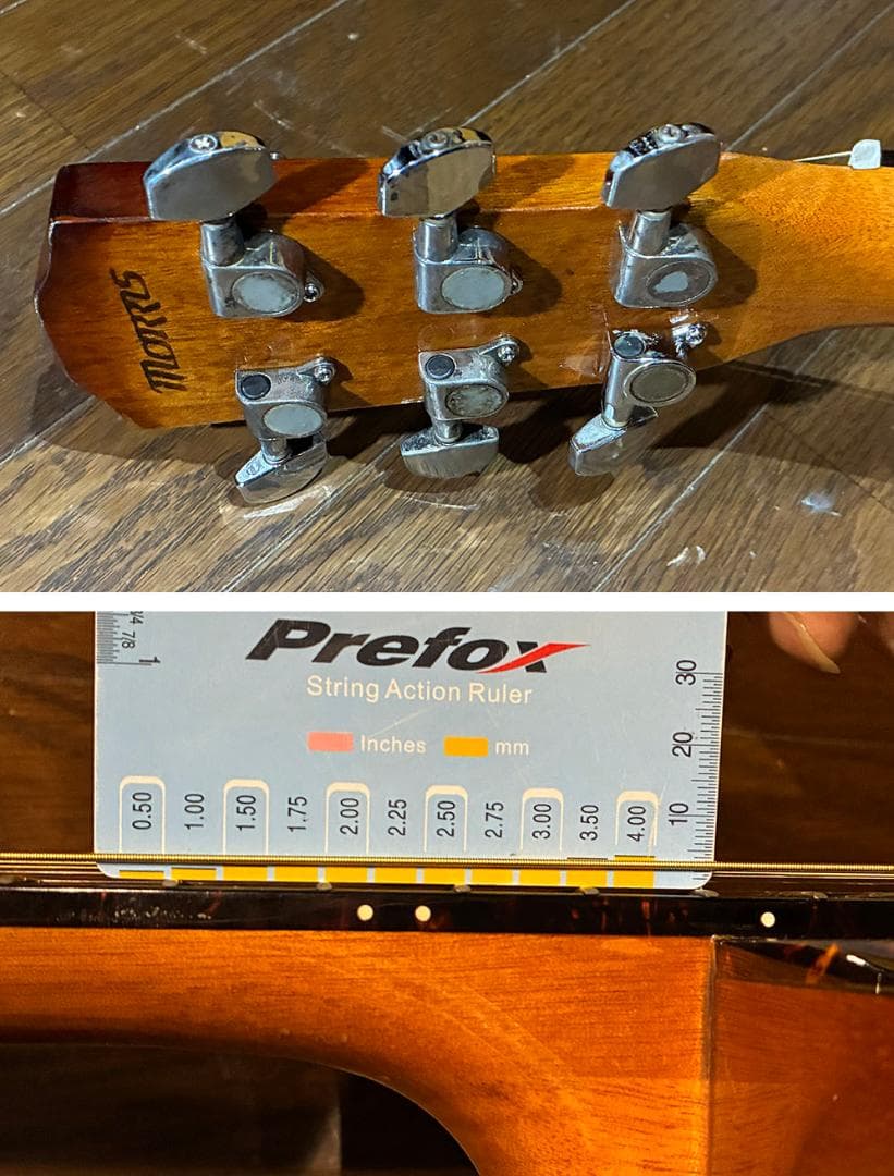 ★超美品！超低弦高　弾き易さ抜群！ Morris FC-2ⅡTS 試聴動画あり★