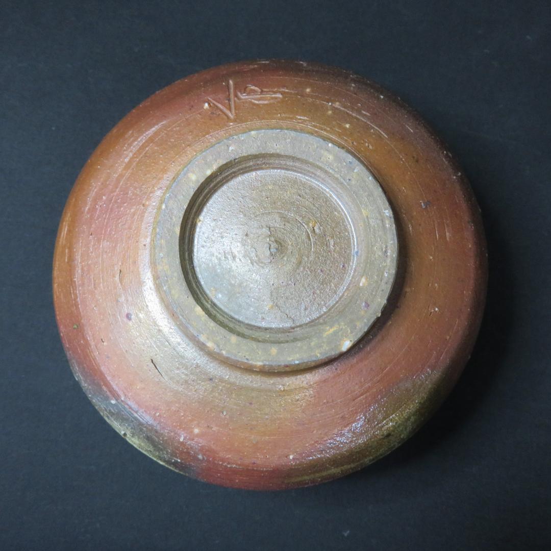 茶碗 備前 山本出 共箱 木箱 抹茶茶碗 茶道具 茶器 茶の湯