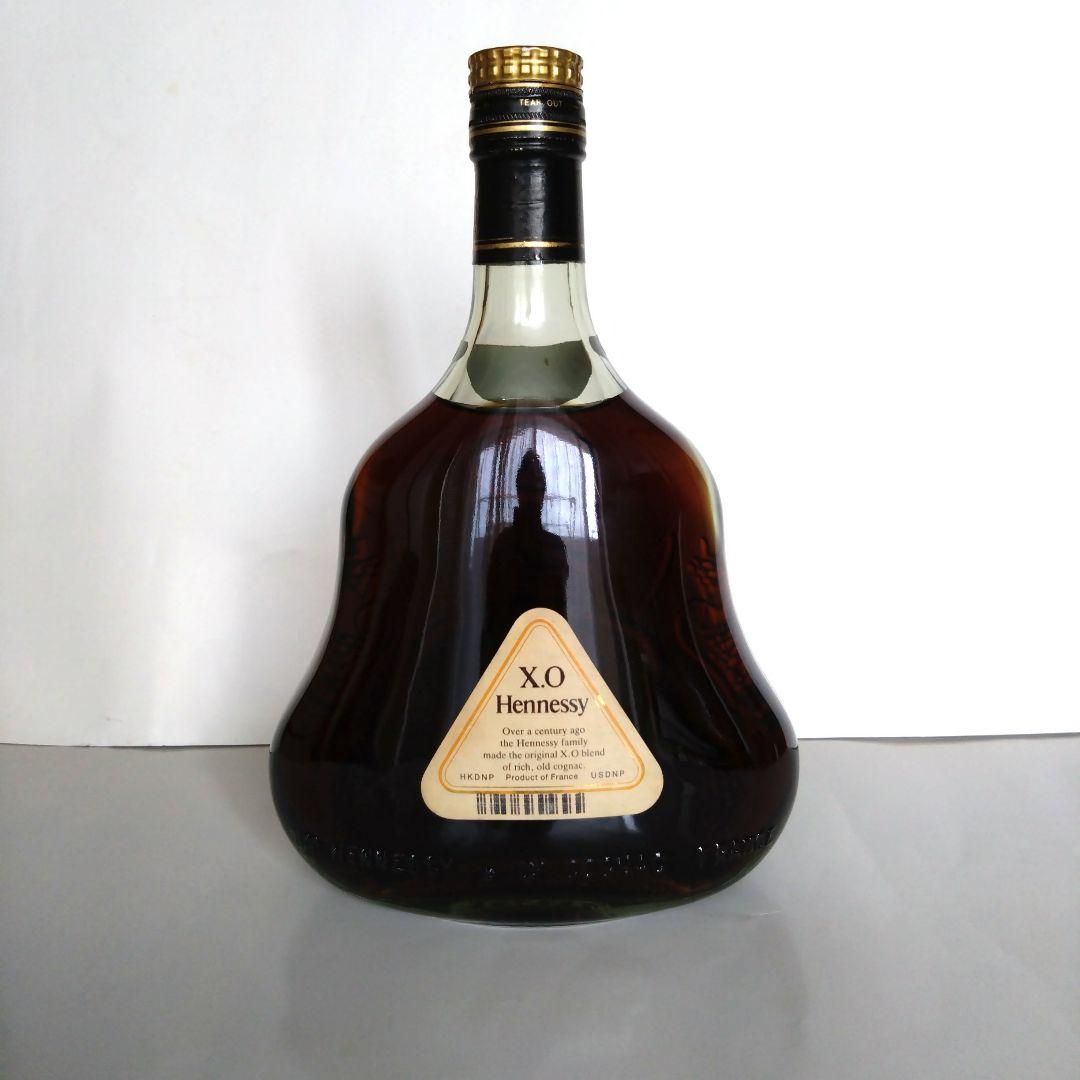 ヘネシーXO Hennessy 金キャップ 未開封 箱 内袋 有