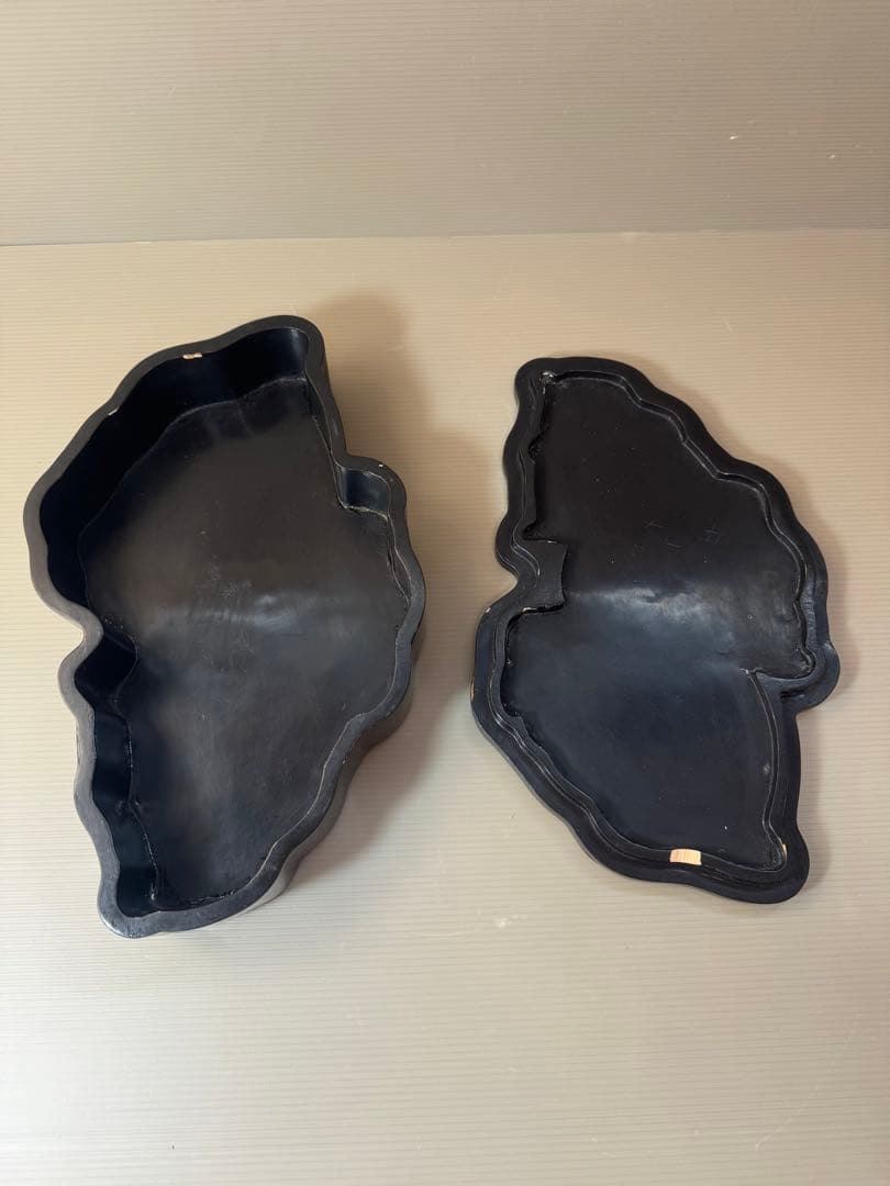 2706 中国古硯　鴛鴦文　時代物