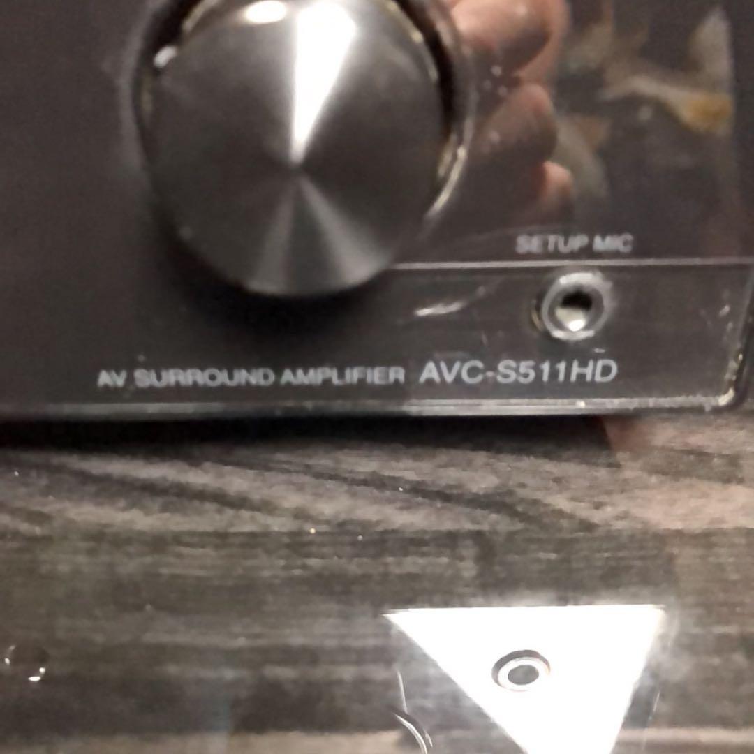 DENON AVアンプ AVC-S511HDリモコン付き完動品！