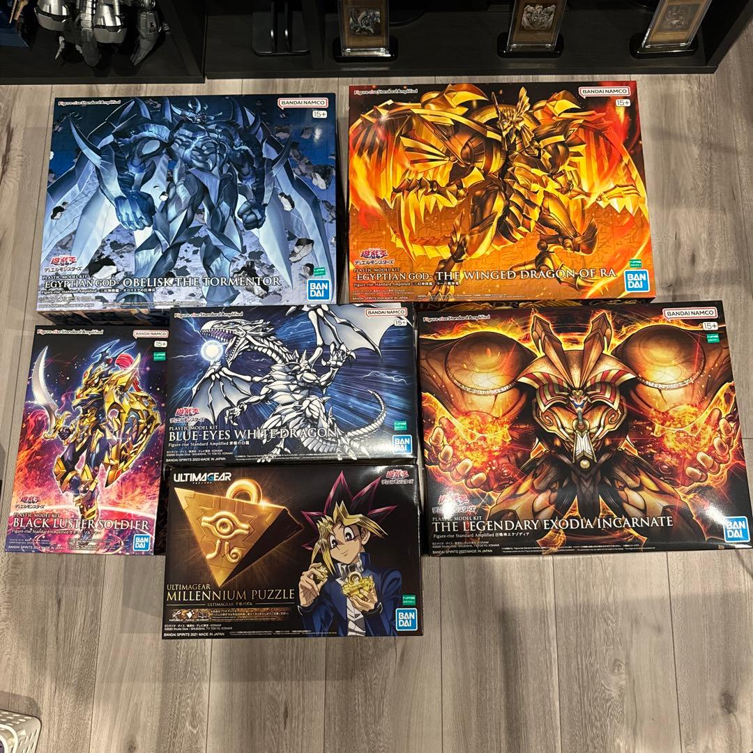 早い者勝ち！　遊戯王　プラモデル　全種類セット