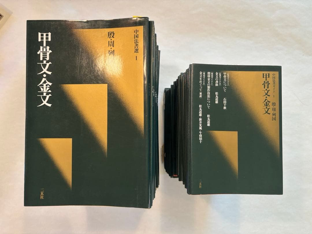 中国法書選　法書ガイドブック　二玄社