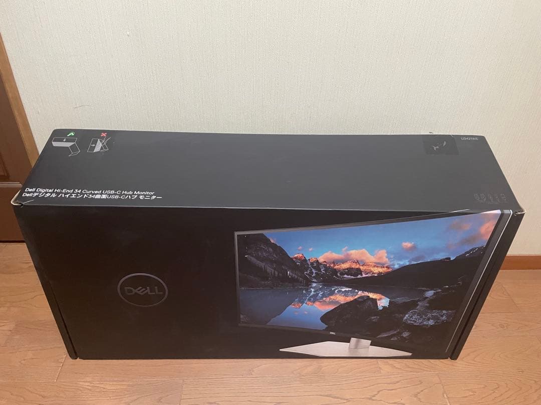 DELL U3421WE 34インチ ウルトラワイドモニター　状態良好