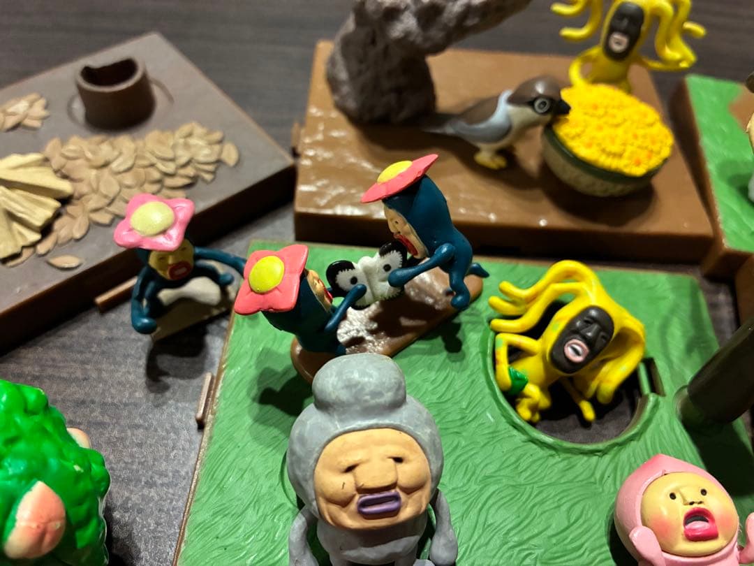 19体+付属品 まとめ売り 初期シリーズ こびとづかん キャラクター フィギュア