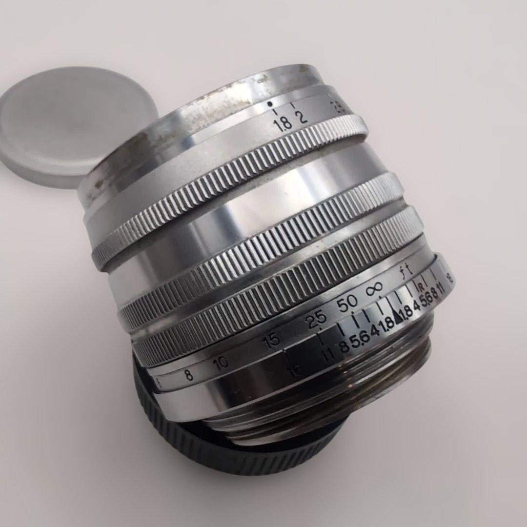 Canon キャノン 50mm F/1.8 Leica Lマウントレンズ