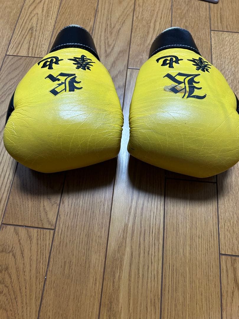 winningボクシンググローブ刺繍入り