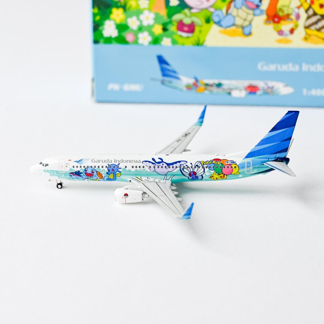 ガルーダインドネシア航空 B737-800 ポケモン塗装 1/400