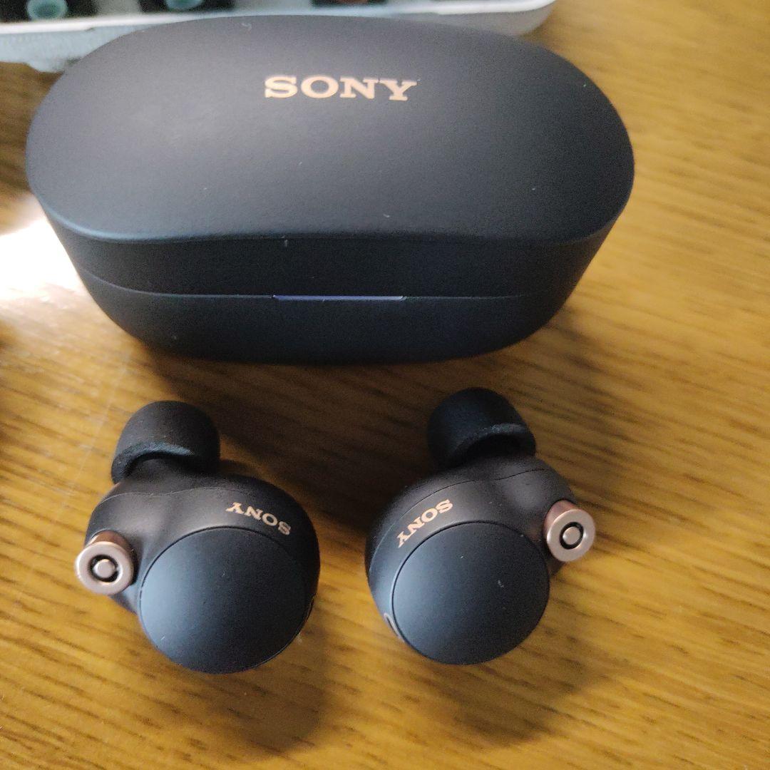 【美品】SONY ワイヤレスノイズキャンセリングイヤホン WF-1000XM4