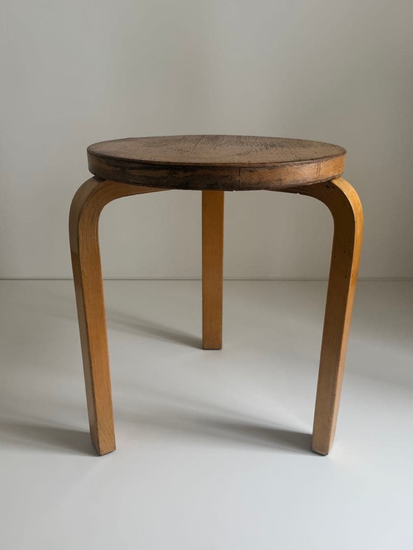 50年代stool60 Alvar Aalto ヴィンテージスツール
