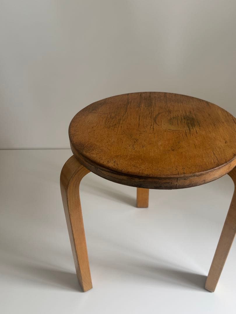 50年代stool60 Alvar Aalto ヴィンテージスツール