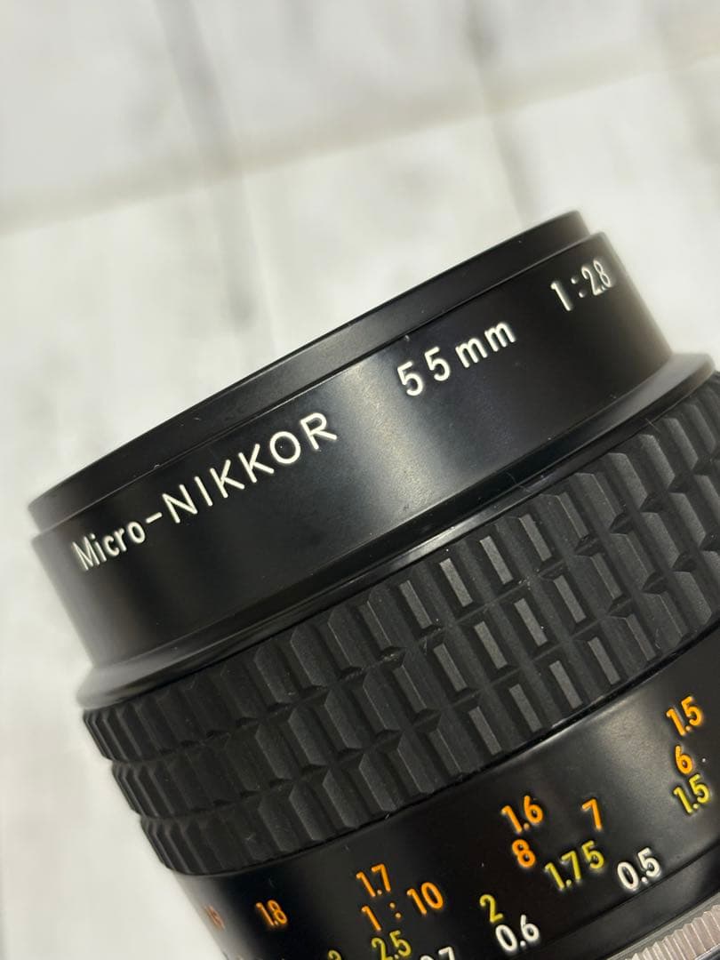 Nikon FE フィルムカメラ　MICRO−NIKKOR レンズ付き　訳あり‼️