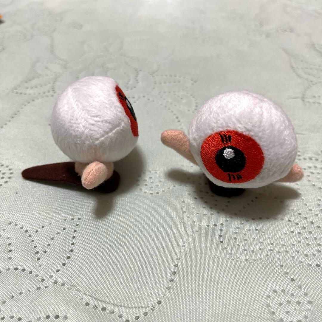 目玉おやじ 根付け&マスコット＆一反もめん ぬりかべ(ゲゲゲの鬼太郎)平成レトロ