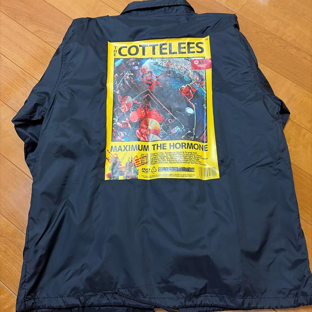 マキシマムザホルモン ブラック コーチジャケット XL