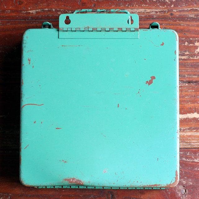 60s FIRST AID ビンテージ 救急箱 アメリカ製