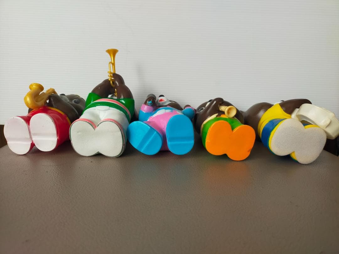 たくぎん　たくちゃん　ソフビ貯金箱　５個　拓銀