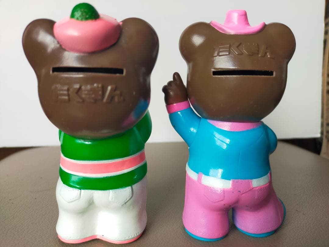 たくぎん　たくちゃん　ソフビ貯金箱　５個　拓銀