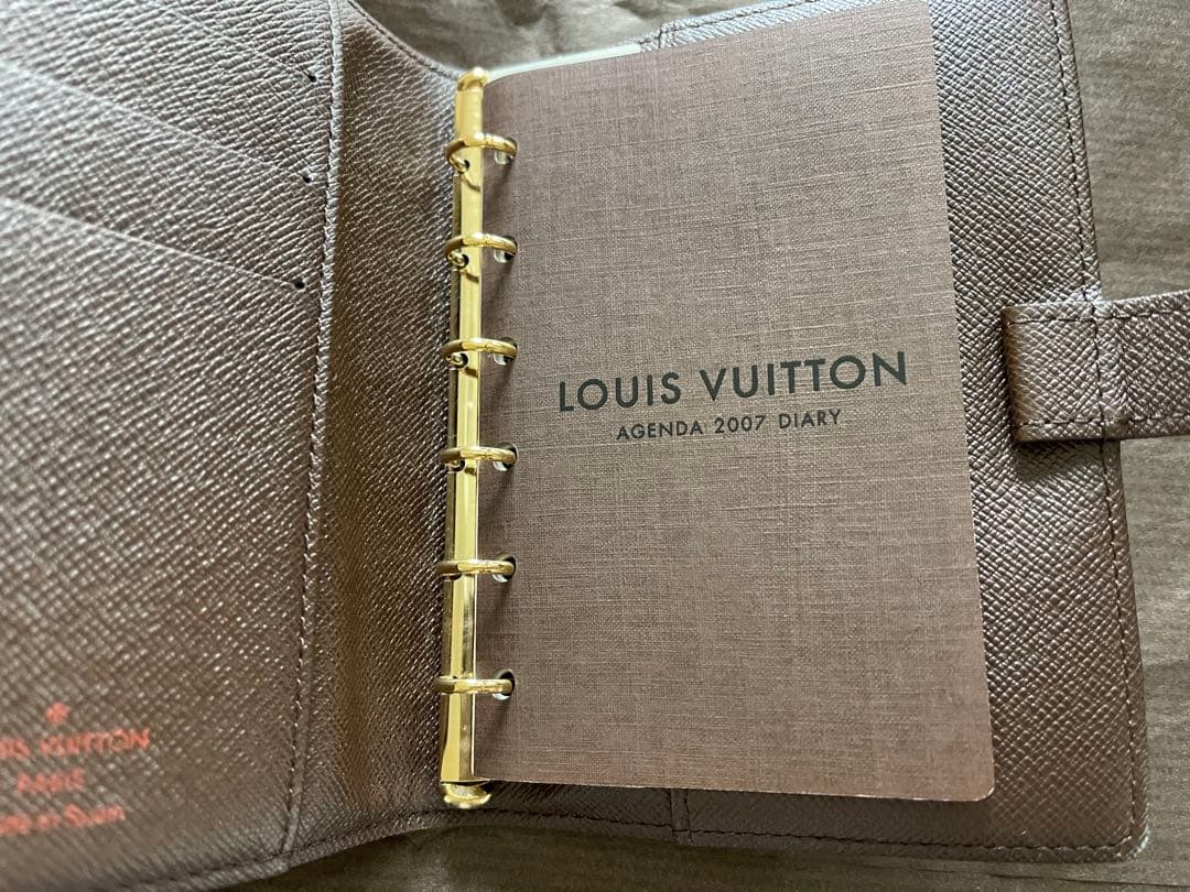 ルイヴィトンダミェ手帳