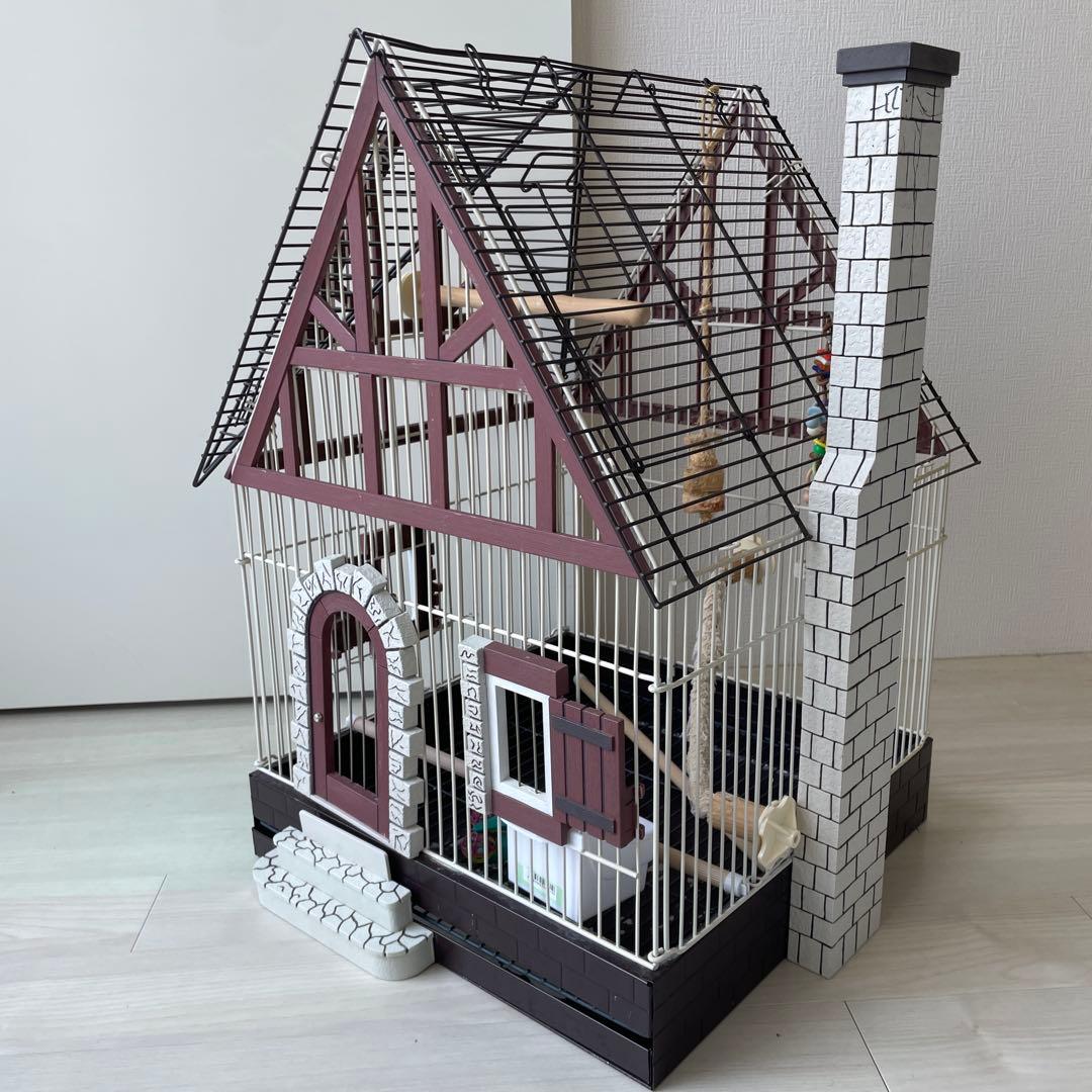 インコ　ケージ　鳥かご　輸入品　小鳥　オカメインコ　中型インコ　小型　hoei