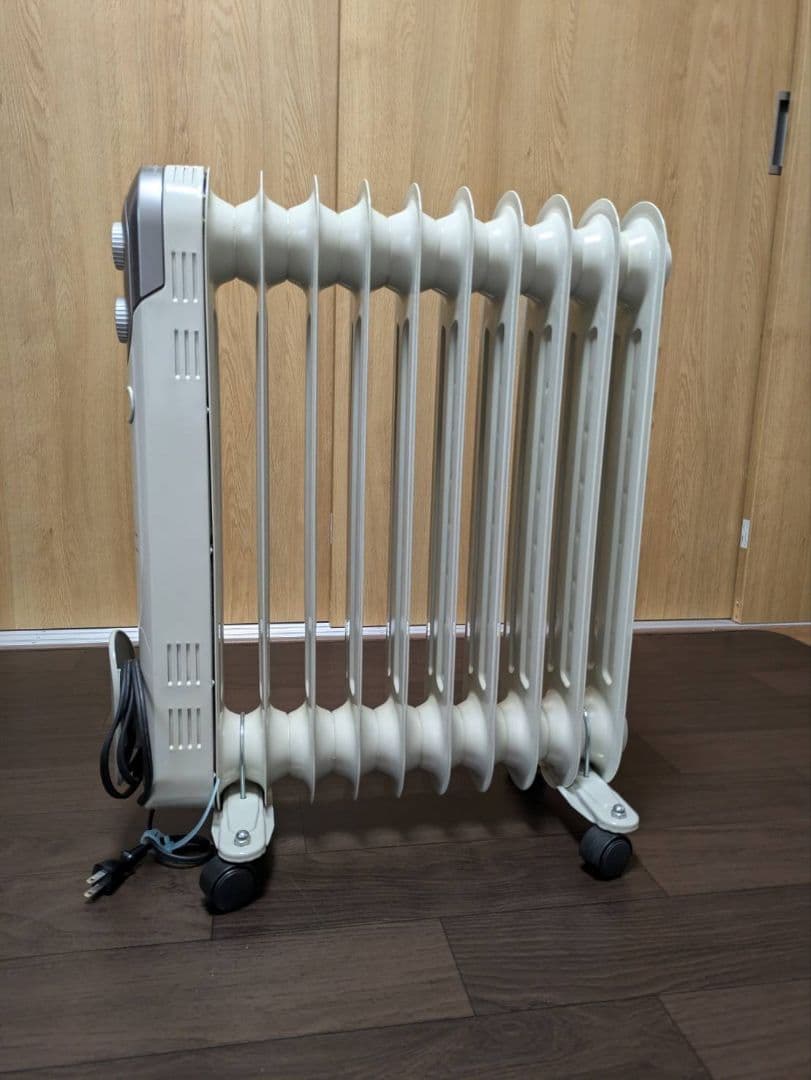 YAMAZEN DDL182(W) オイルヒーター 1200W