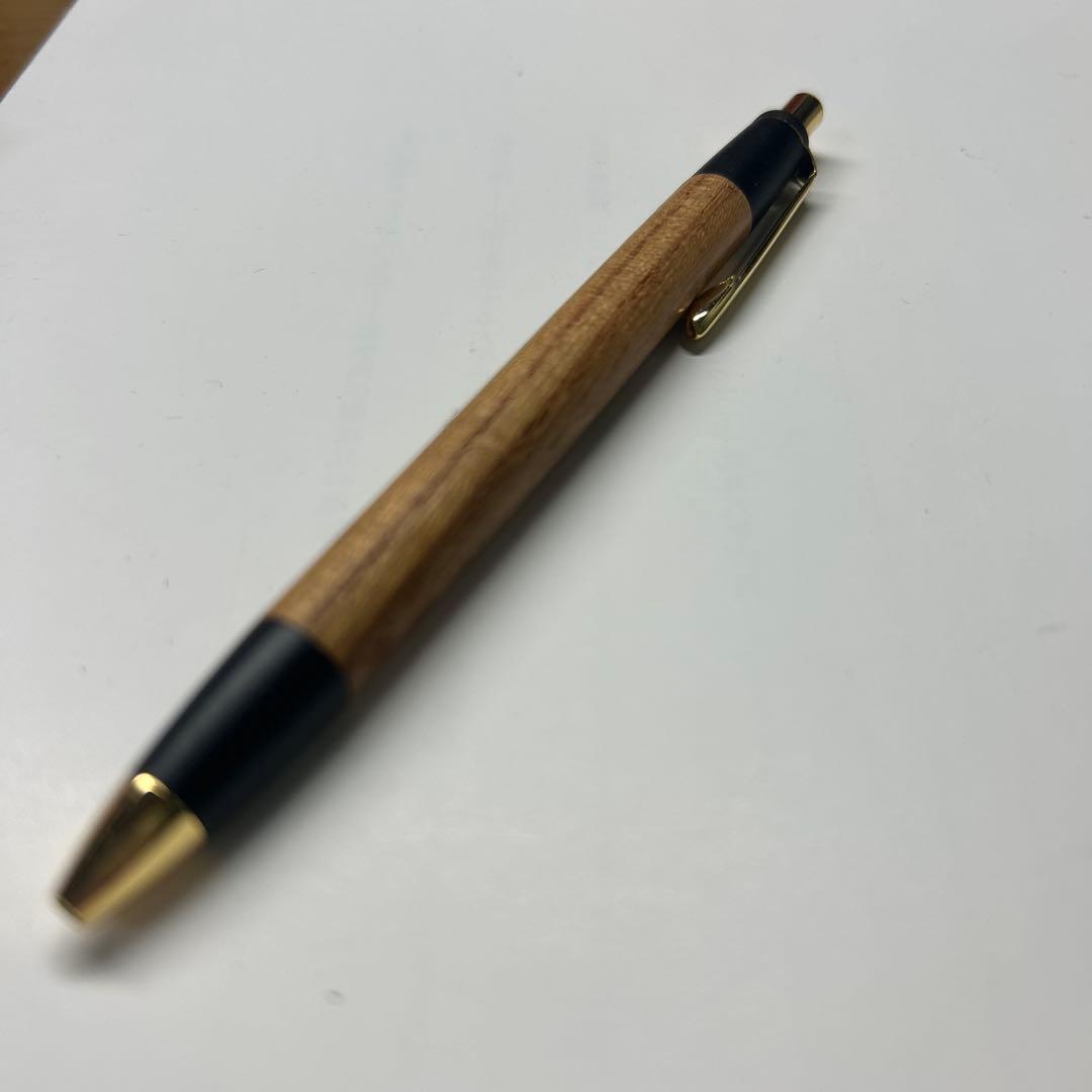 ボナンペン　欅　木製シャープペンシル 専用ボックス付き