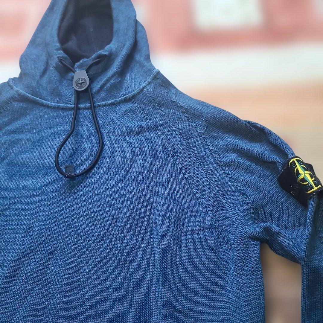 stone ストーンアイランド ニットパーカー 羊毛100 美 S