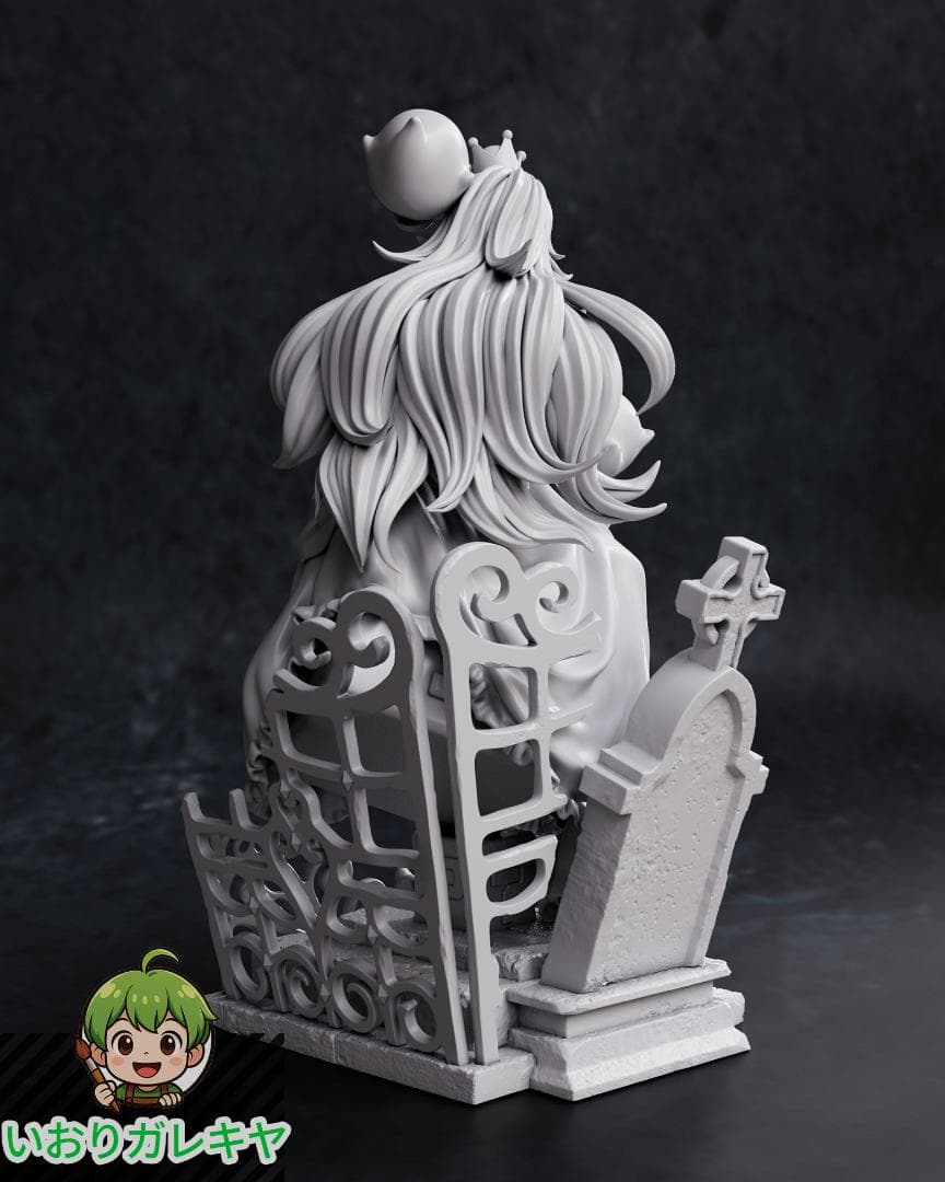 1/10　未塗装 未組立　フィギュア　ガレージキット 【 Boo Boo 】