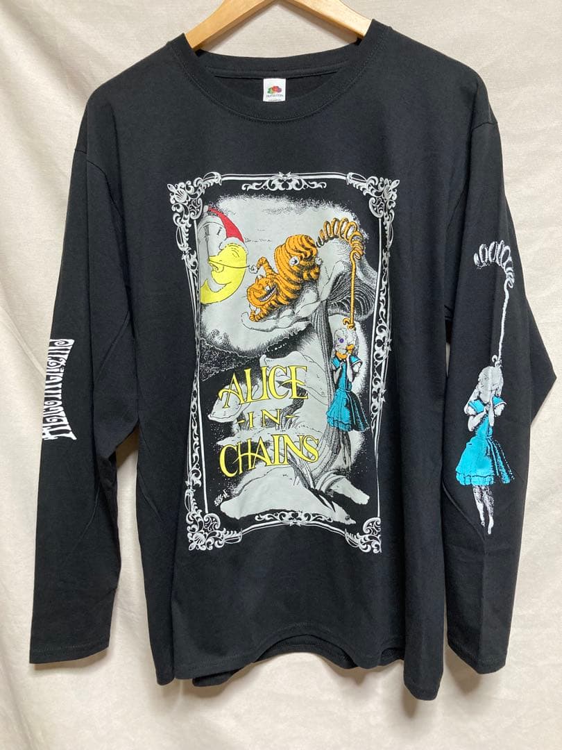 アリスインチェインズ　Alice In Chains ロングTシャツ　 L
