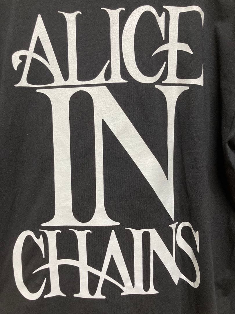 アリスインチェインズ　Alice In Chains ロングTシャツ　 L