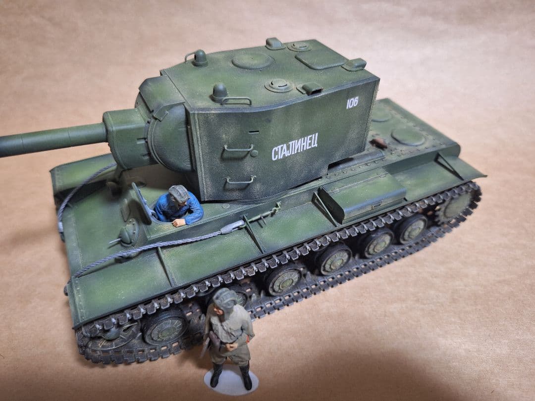 ソビエト重戦車 KV2 アメリカM4A3E2 中戦車 ジャンボ 1/35