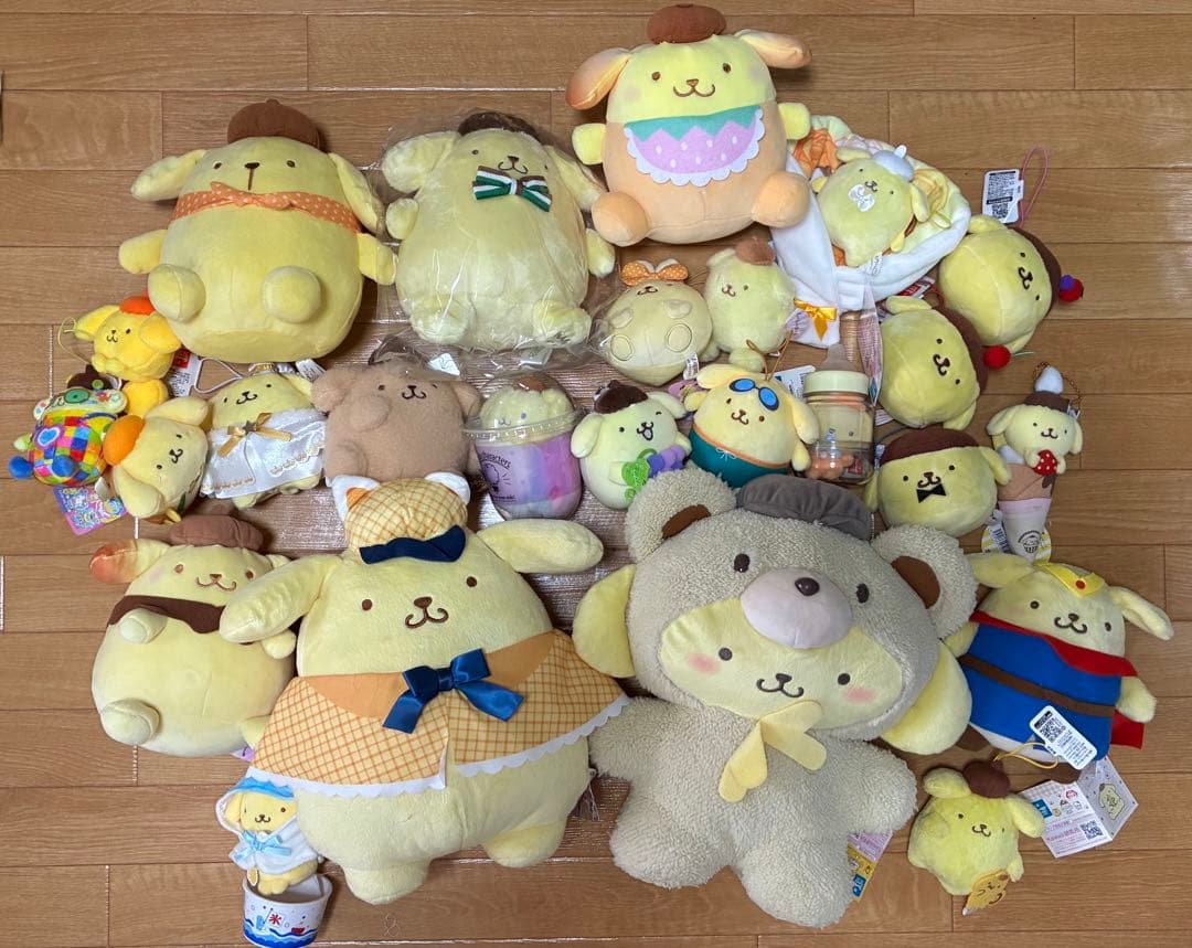 ポムポムプリン　まとめ売り　マスコット　ぬいぐるみ