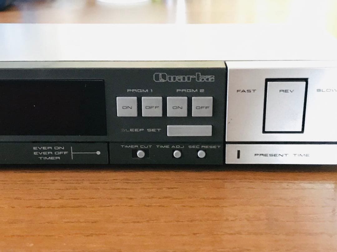 AKAI オーディオタイマー　DT-128 2系統プログラム　稼働品　昭和レトロ