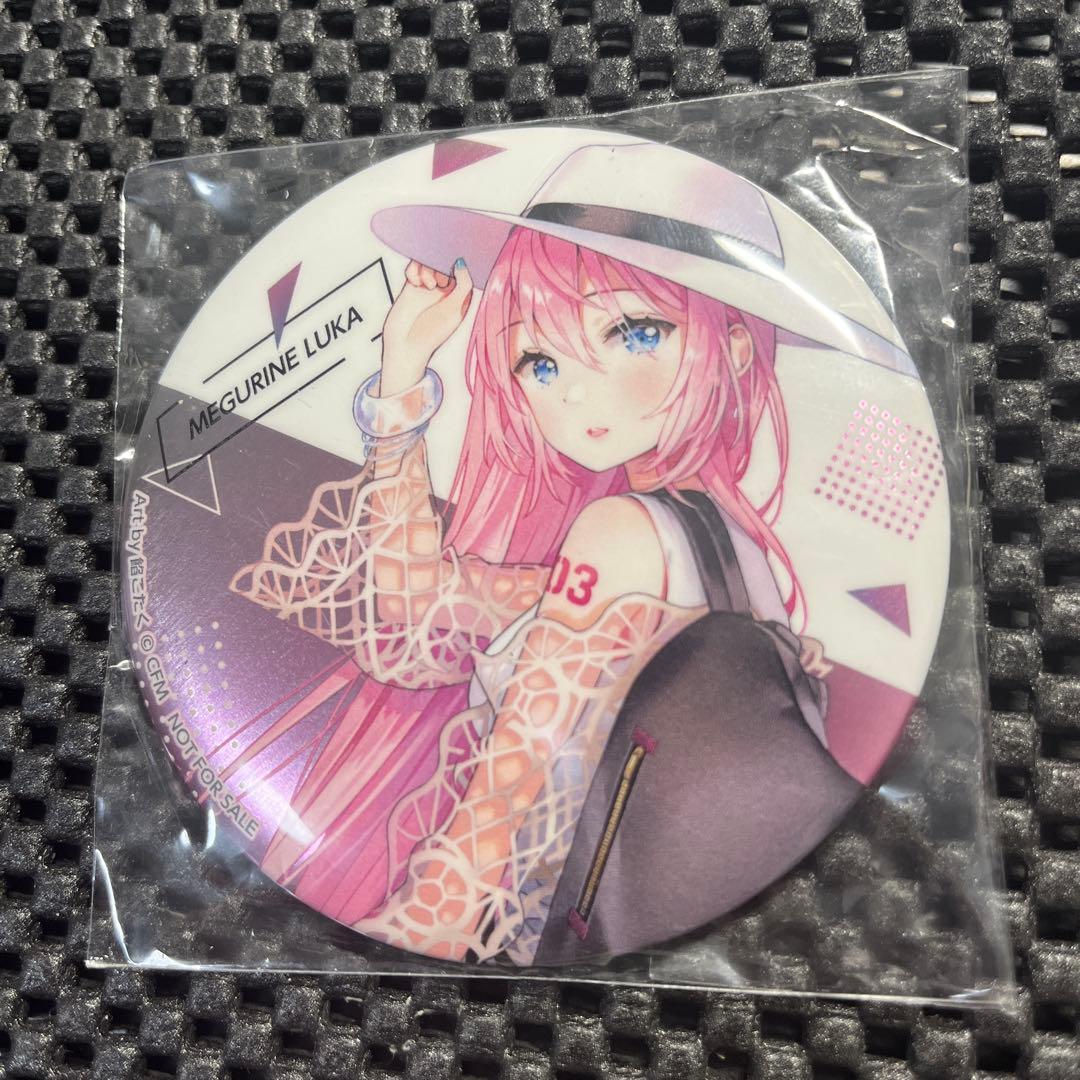 巡音ルカ SOLWA 缶バッジ 餡こたく