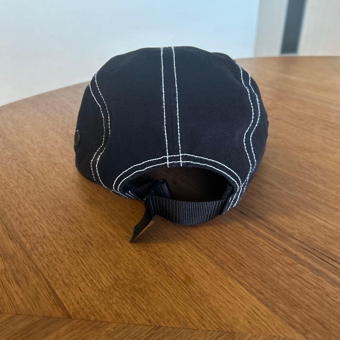 supreme キャップ　ブラック　モーガン蔵人