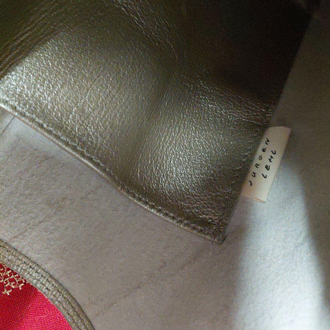 【美品】ヨーガンレール　バッグ　ゴールド