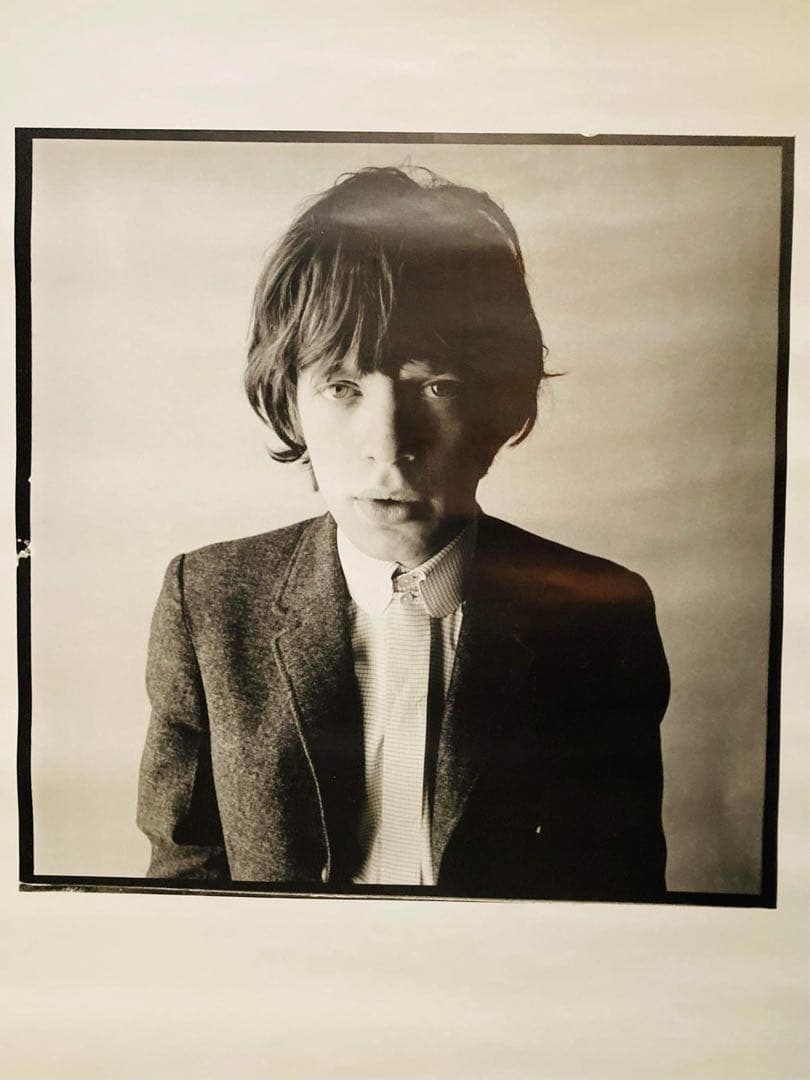 【ヴィンテージポスター】デヴィッドベイリー　ミックジャガー 1964 539